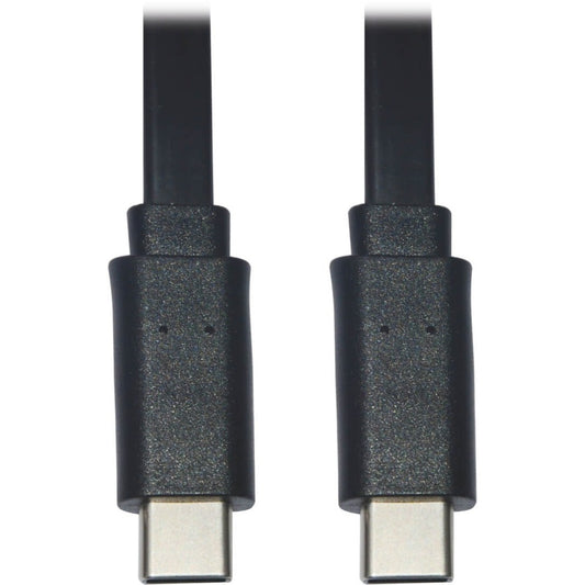 Main Image for Eaton Tripp Lite Series USB-C Flat Cable (M/M), USB 2.0, Black, 6 ft. (1.83 m)