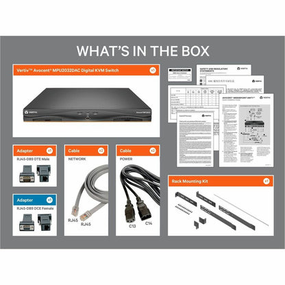 Alternate-Image2 Image for Vertiv Avocent MPU KVM Switch | 32 port | 2 Digital Path | Dual AC Power TAA