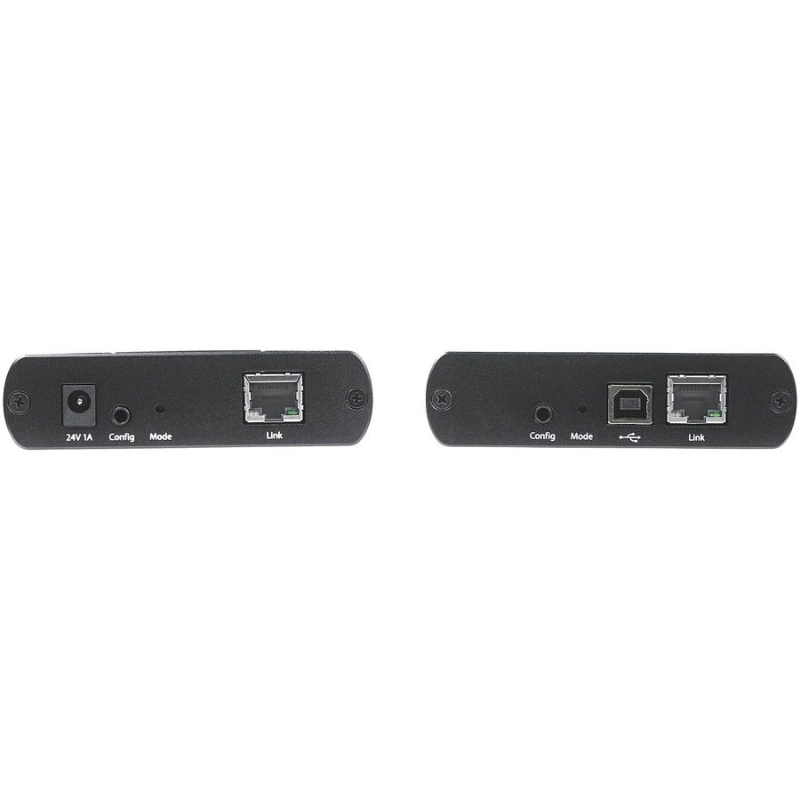 Rear Image for StarTech 4 Port USB 2.0 Extender Hub over Cat5e or Cat6 Ethernet Cable - 330ft/100m Metal USB 2.0 Extender Kit - ESD, Powered, 480mbps