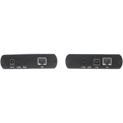 Rear Image for StarTech 4 Port USB 2.0 Extender Hub over Cat5e or Cat6 Ethernet Cable - 330ft/100m Metal USB 2.0 Extender Kit - ESD, Powered, 480mbps