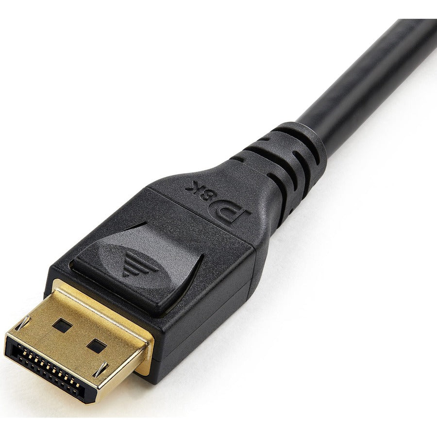 Alternate-Image2 Image for StarTech.com 4 m VESA Certified DisplayPort 1.4 Cable - 8K 60Hz HBR3 HDR - 13 ft Super UHD 4K 120Hz - DP to DP Video Monitor Cord M/M