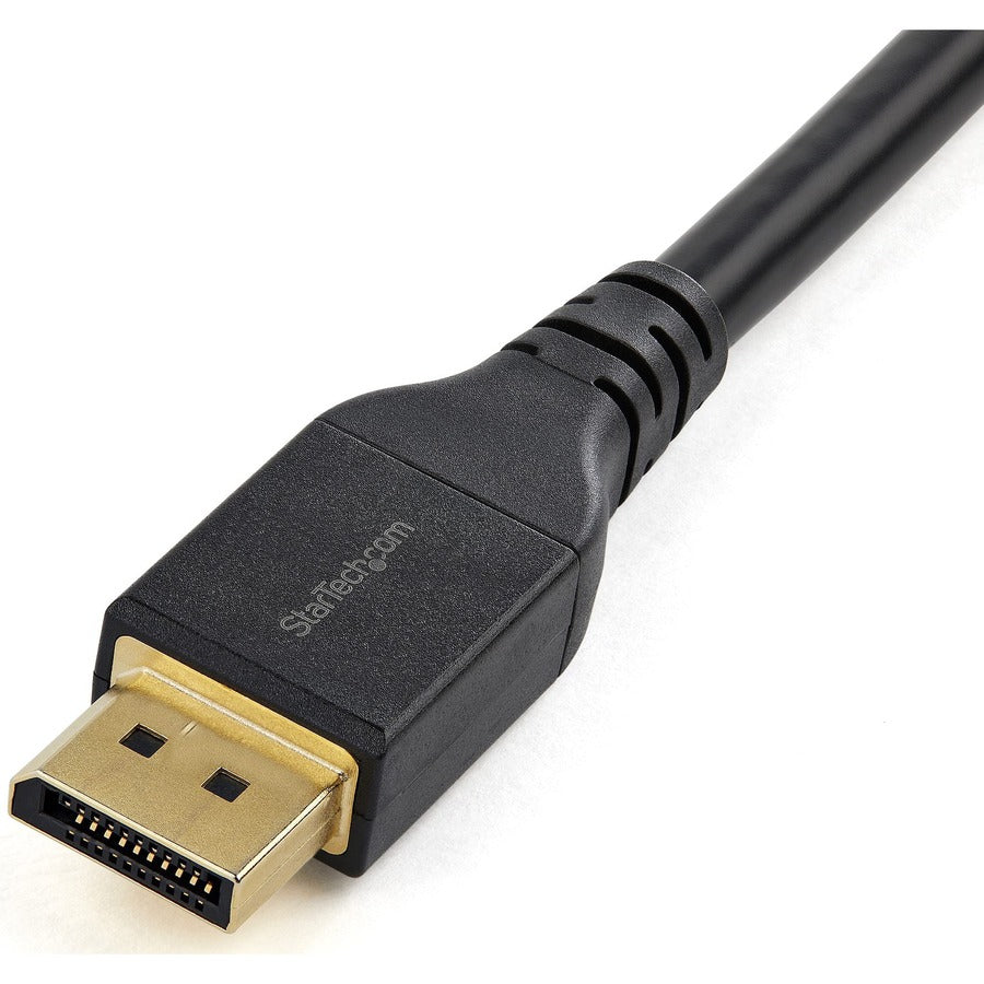 Alternate-Image1 Image for StarTech.com 4 m VESA Certified DisplayPort 1.4 Cable - 8K 60Hz HBR3 HDR - 13 ft Super UHD 4K 120Hz - DP to DP Video Monitor Cord M/M