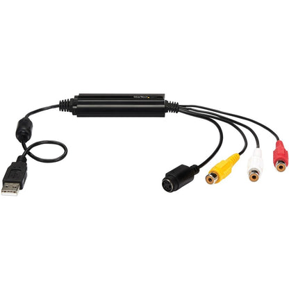 Front Image for StarTech USB Video Capture Adapter Cable - S-Video/Composite to USB 2.0 - TWAIN Support - Analog to Digital Converter - Windows Only