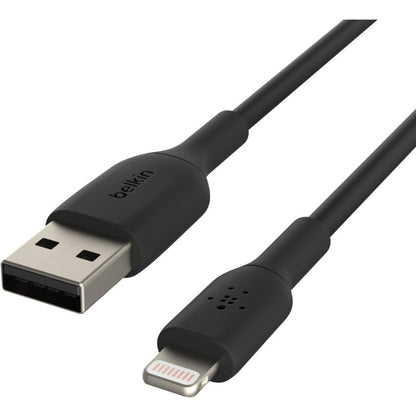 Alternate-Image1 Image for Belkin BoostCharge Lightning to USB-A Cable (2 meter / 6.6 foot, Black)