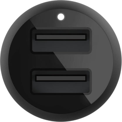 Alternate-Image3 Image for Belkin BoostCharge Dual USB-A Car Charger 24W + USB-A to USB-C Cable