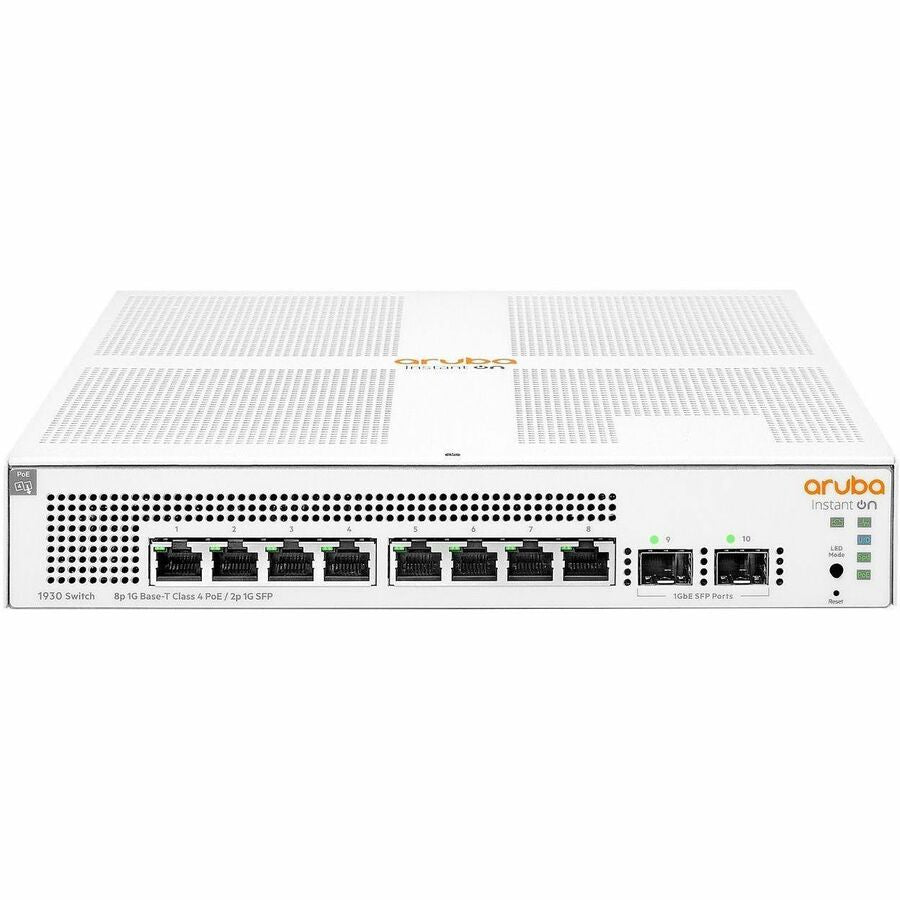 Alternate-Image1 Image for HPE Instant On 1930 8G Class4 PoE 2SFP 124W Switch