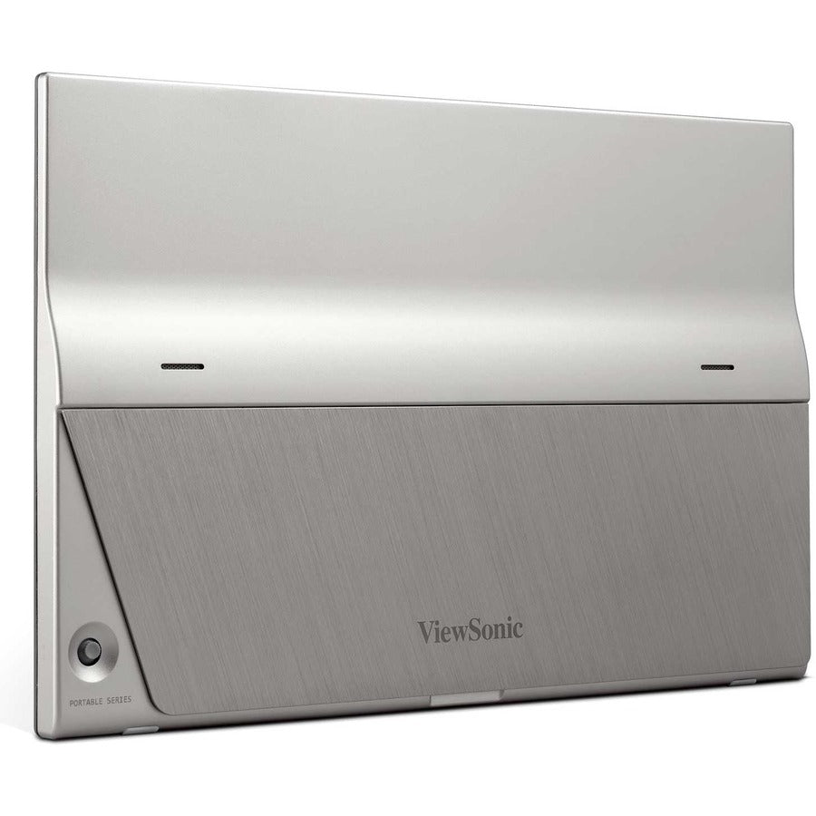 Rear Image for ViewSonic 15.6 Inch 1080p Portable Monitor with 2 Way Powered 60W USB C, IPS, Eye Care, Dual Speakers, Built in Stand with Smart Cover (VG1655)
