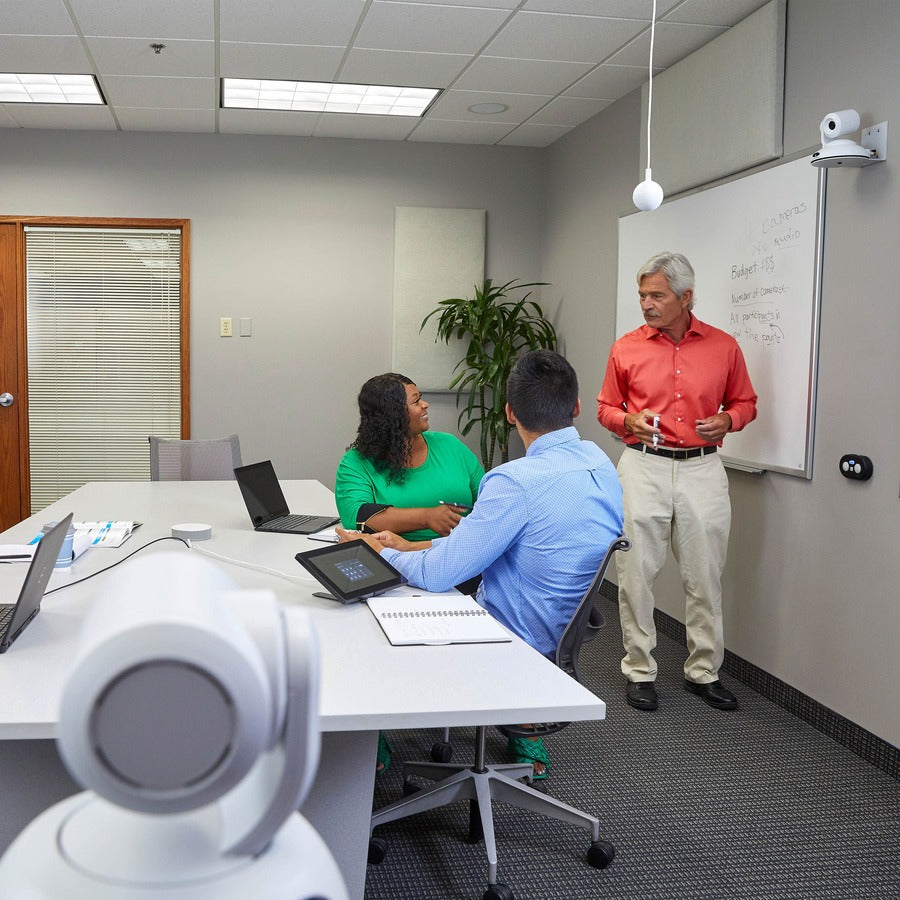 Alternate-Image2 Image for Vaddio EasyIP CeilingMIC D Microphone - For Conference Rooms - White