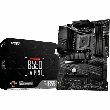 Alternate-Image3 Image for MSI B550-A PRO Desktop Motherboard - AMD B550 Chipset - Socket AM4 - ATX