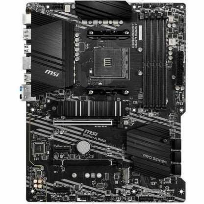 Alternate-Image1 Image for MSI B550-A PRO Desktop Motherboard - AMD B550 Chipset - Socket AM4 - ATX
