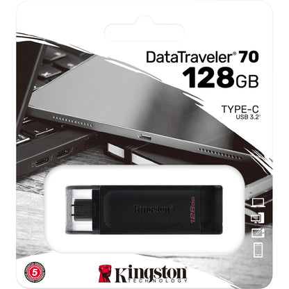 Alternate-Image1 Image for Kingston DataTraveler 70 USB-C Flash Drive