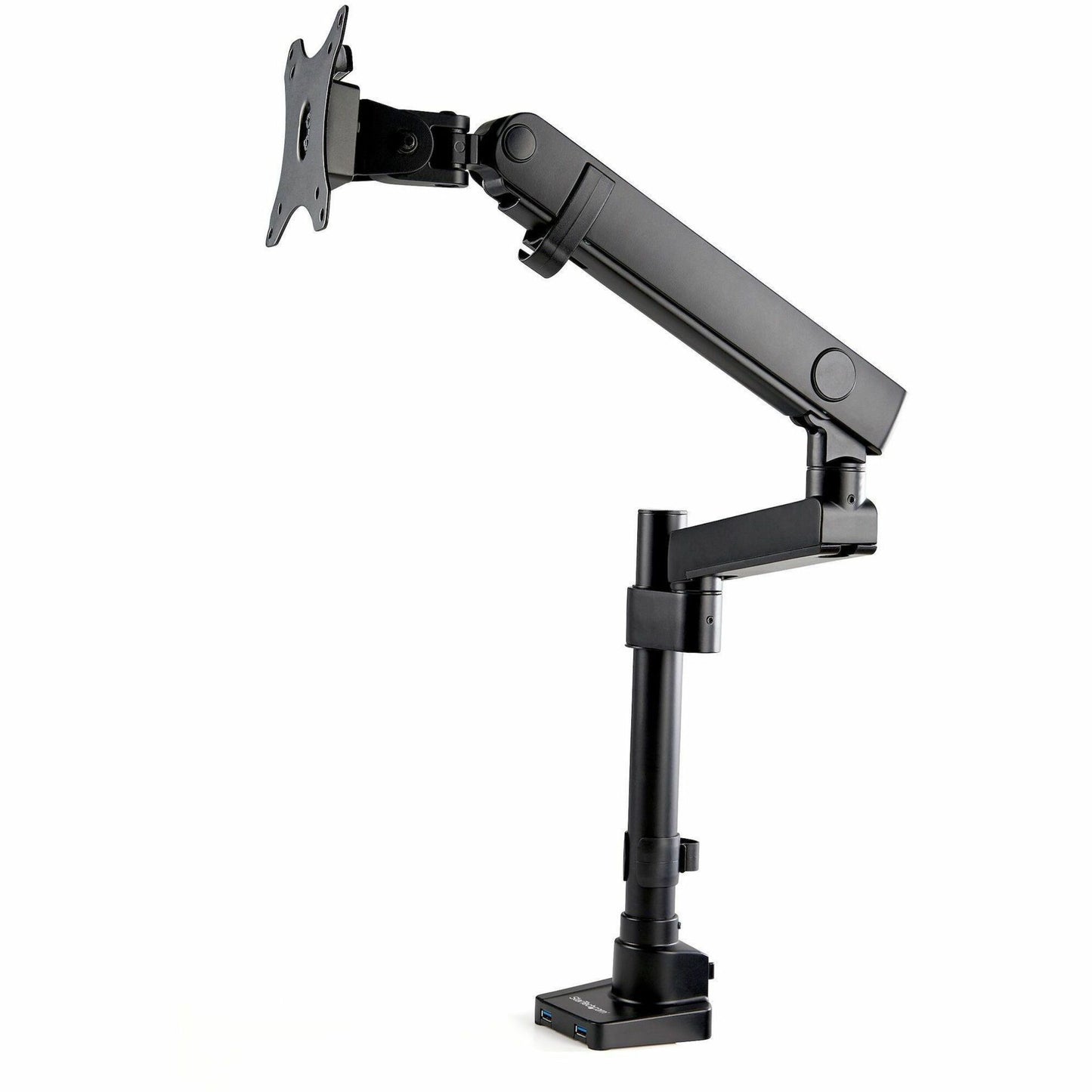 Main Image for StarTech.com Desk Mount Monitor Arm with 2x USB 3.0 ports for VESA Display up to 34" (17.6lb/8kg), C-Clamp/Grommet, Mechanical Spring