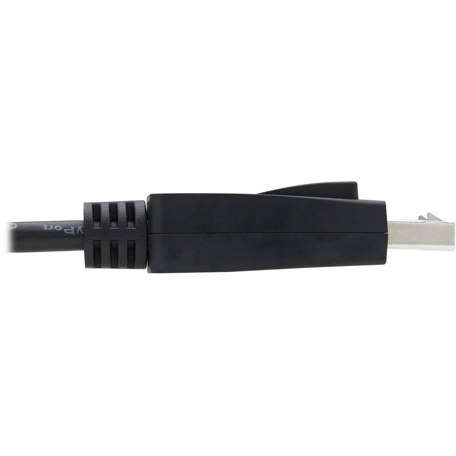 Alternate-Image3 Image for Eaton Tripp Lite Series DisplayPort 1.4 Cable with Latching Connectors, 8K (M/M), Black, 6 ft. (1.8m)