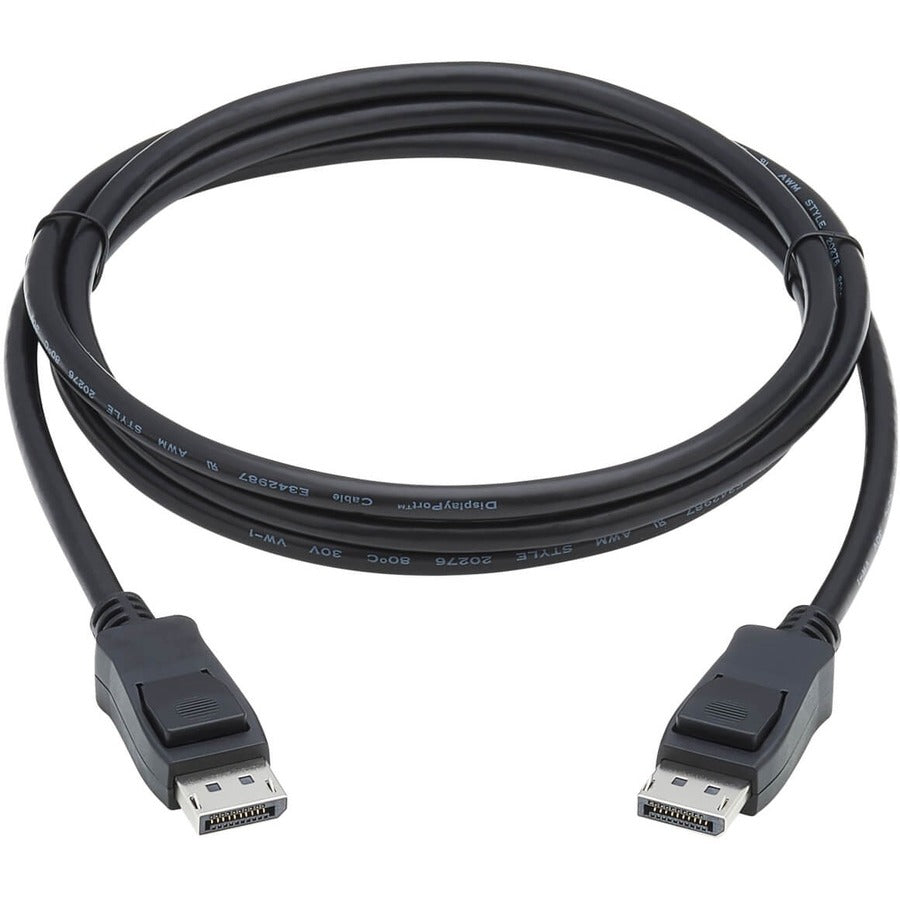 Alternate-Image1 Image for Eaton Tripp Lite Series DisplayPort 1.4 Cable with Latching Connectors, 8K (M/M), Black, 6 ft. (1.8m)