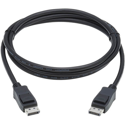 Alternate-Image1 Image for Eaton Tripp Lite Series DisplayPort 1.4 Cable with Latching Connectors, 8K (M/M), Black, 6 ft. (1.8m)