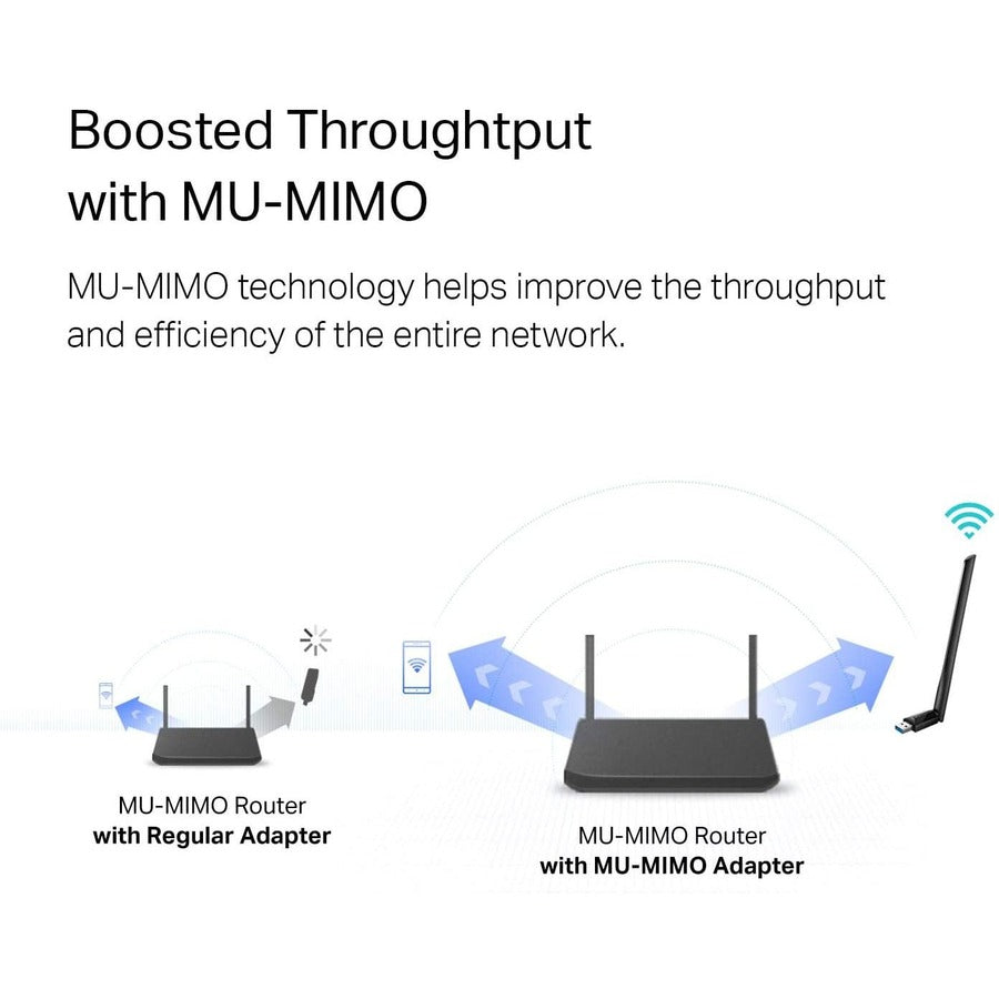 Alternate-Image9 Image for TP-Link Archer T3U Plus - IEEE 802.11ac Dual Band Wi-Fi Adapter for Desktop Computer/Notebook