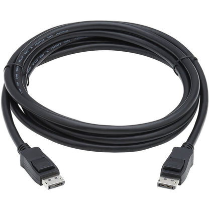 Alternate-Image1 Image for Eaton Tripp Lite Series DisplayPort 1.4 Cable with Latching Connectors, 8K (M/M), Black, 10 ft. (3.1m)