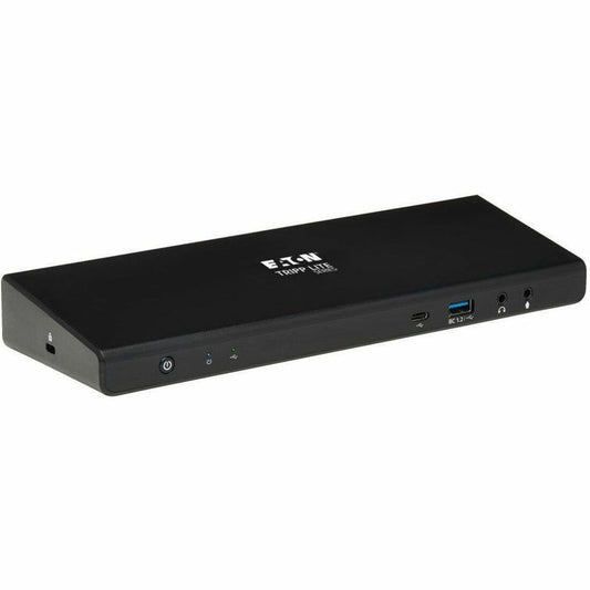 Main Image for Eaton Tripp Lite Series USB-C Dock, Dual Display - 5K 60 Hz DP, 4K 60 Hz HDMI, USB 3.x (5Gbps), USB-A/C Hub, GbE, 85W PD Charging
