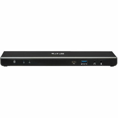 Alternate-Image3 Image for Eaton Tripp Lite Series USB-C Dock, Dual Display - 5K 60 Hz DP, 4K 60 Hz HDMI, USB 3.x (5Gbps), USB-A/C Hub, GbE, 85W PD Charging