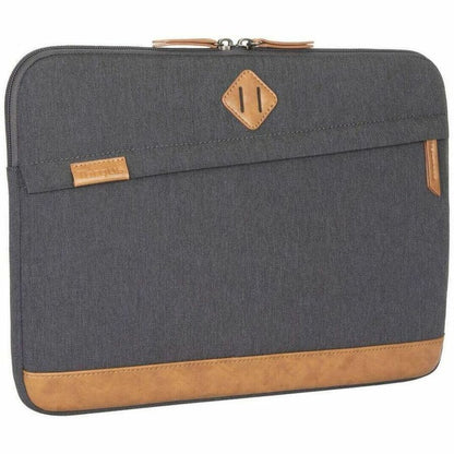 Right Image for Targus Strata III TBS93004GL Carrying Case (Sleeve) for 14" Notebook - Gray, Brown