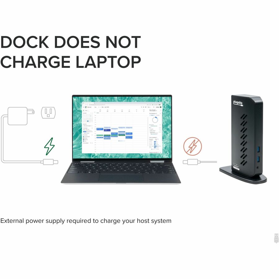 Alternate-Image4 Image for Plugable USB 3.0 and USB-C Universal Laptop Docking Station for Windows and Mac