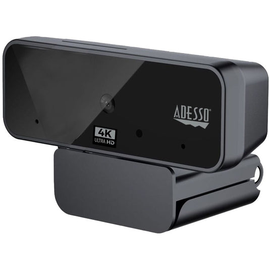 Main Image for Adesso CyberTrack H6 4K Ultra HD Webcam - 8 Megapixel - 30 fps - USB 2.0 - Fixed Focus - Tripod mount - Privacy shutter