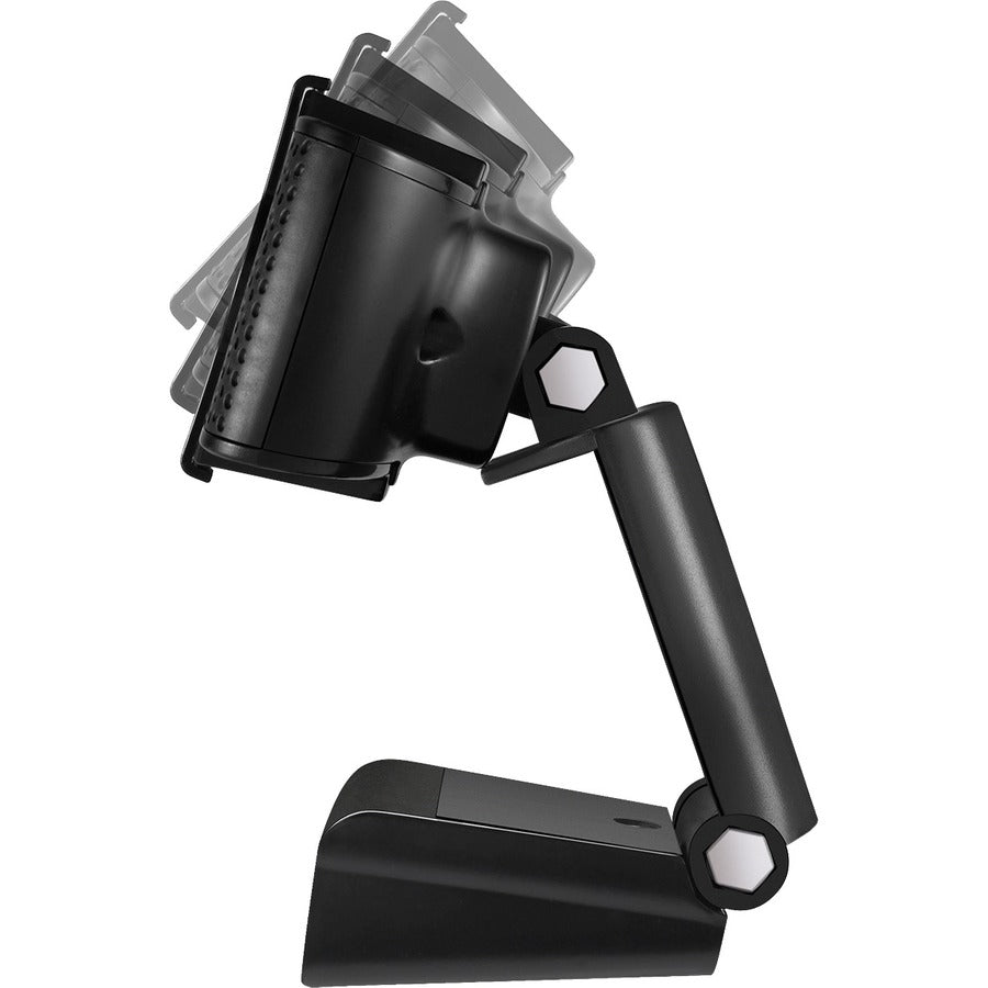 Left Image for Adesso CyberTrack H5 1080P Webcam - 2.1 Megapixel - 30 fps - USB 2.0 - Auto Focus - Built-In MIC - Tripod Mount - Privacy Shutter Cover
