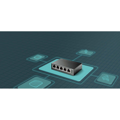 Alternate-Image6 Image for TP-Link TL-SG105PE - 5-Port Gigabit Easy Smart Switch with 4-Port PoE+