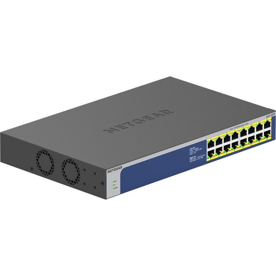 Alternate-Image5 Image for Netgear GS516PP Ethernet Switch