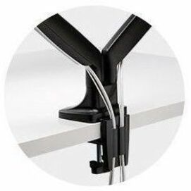 Alternate-Image3 Image for Kensington SmartFit Mounting Arm for Monitor, Flat Panel Display, Curved Screen Display - Black - Landscape/Portrait