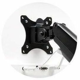 Alternate-Image2 Image for Kensington SmartFit Mounting Arm for Monitor, Flat Panel Display, Curved Screen Display - Black - Landscape/Portrait