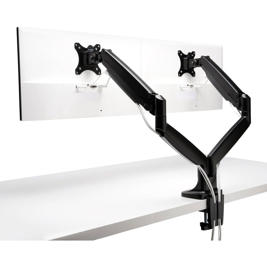 Alternate-Image2 Image for Kensington SmartFit Mounting Arm for Monitor, Flat Panel Display, Curved Screen Display - Black - Landscape/Portrait