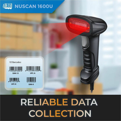 Alternate-Image6 Image for Adesso NuScan 1600U 1D Handheld CCD Barcode Scanner (USB)