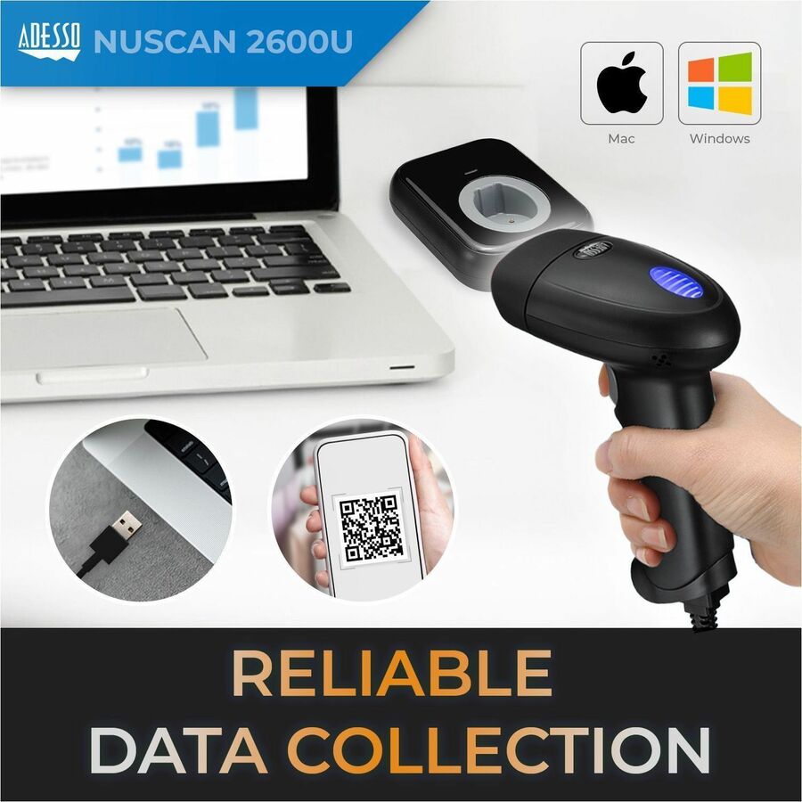 Alternate-Image5 Image for Adesso NuScan 2600U - Handheld 2D Barcode Scanner