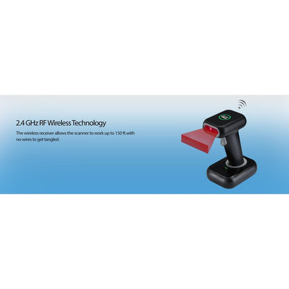 Alternate-Image9 Image for Adesso NuScan 2700R 2D Wireless Barcode Scanner with Charging Cradle