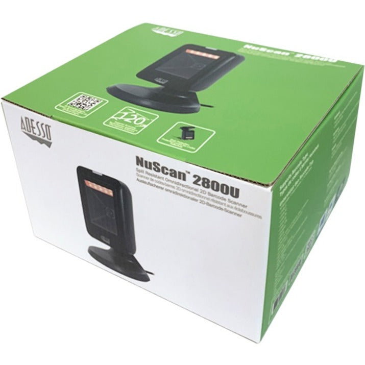 Alternate-Image3 Image for Adesso NuScan 2800U Omnidirectional 2D Desktop Barcode Scanner
