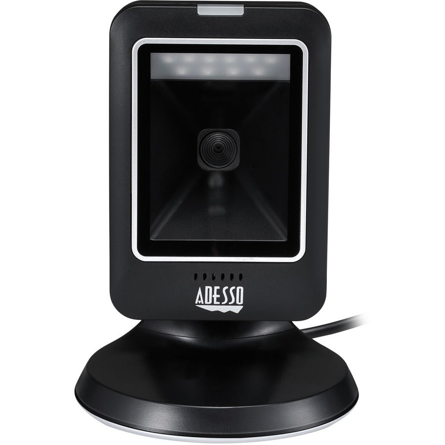 Front Image for Adesso NuScan 2800U Omnidirectional 2D Desktop Barcode Scanner