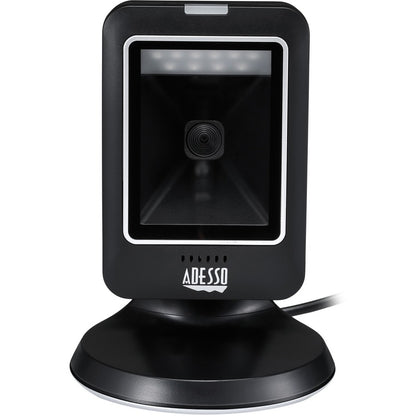 Front Image for Adesso NuScan 2800U Omnidirectional 2D Desktop Barcode Scanner