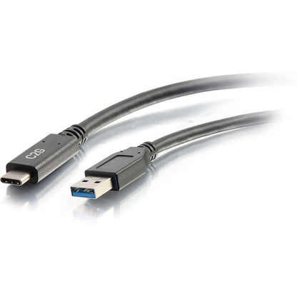 Main Image for C2G 3ft (0.9m) USB-C&reg; to USB-A 3.2 Gen 1 (5Gbps) Cable M/M - Black