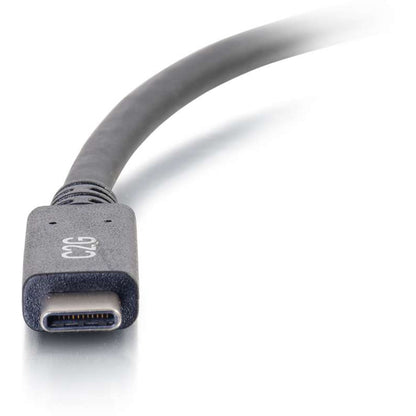 Alternate-Image1 Image for C2G 10ft USB-C to USB-A SuperSpeed USB Cable - Male to Male, 5Gbps, Black