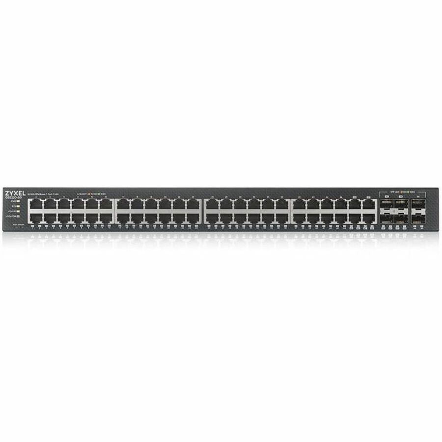 Alternate-Image1 Image for ZYXEL GS2220-50 48-Port Gigabit L2+ Managed and Nebula Pro Cloud Managed Switch with 2 SFP Uplinks