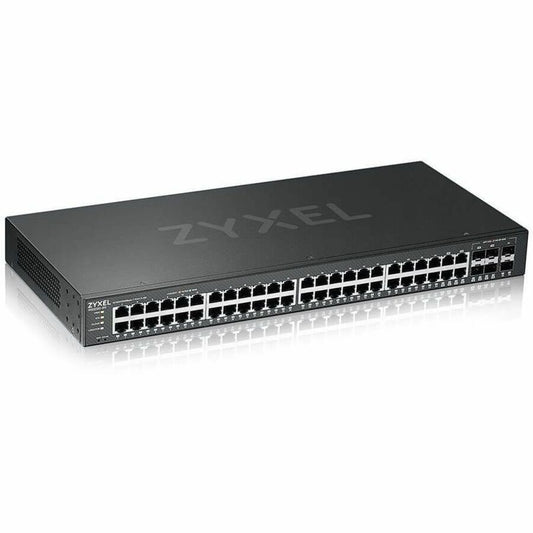 Main Image for ZYXEL GS2220-50 48-Port Gigabit L2+ Managed and Nebula Pro Cloud Managed Switch with 2 SFP Uplinks