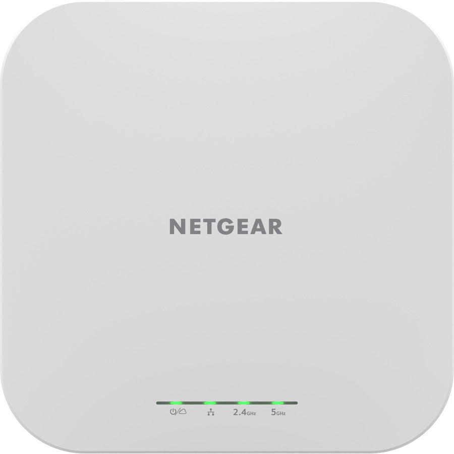 Front Image for Netgear WAX610 Wi-Fi 6 IEEE 802.11 a/b/g/n/ac/ax/i 1.80 Gbit/s Wireless Access Point - Indoor