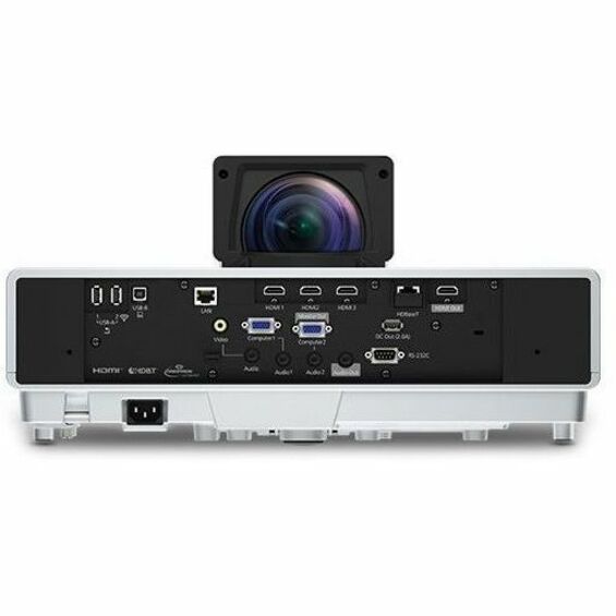 Rear Image for Epson PowerLite 800F 3LCD Projector - White