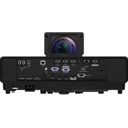 Rear Image for Epson PowerLite 805F Ultra Short Throw 3LCD Projector - 16:9 - Wall Mountable, Tabletop - Black