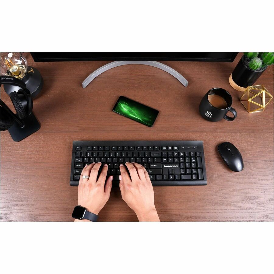 Alternate-Image7 Image for IOGEAR Long range wireless keyboard and mouse combo