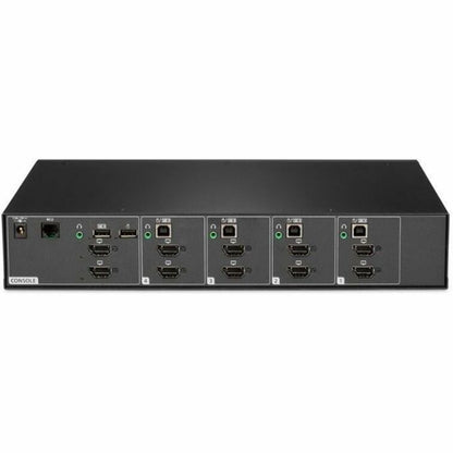 Alternate-Image3 Image for Vertiv Avocent Cybex SC900 Secure Desktop KVM Switch, Dual Head Monitor, 4 Port, Common Access Card, NIAP Version 4.0, TAA Compliant (SC940DPH-400)