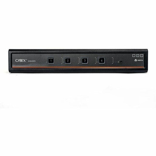 Main Image for Vertiv Avocent Cybex SC900 Secure Desktop KVM Switch, Dual Head Monitor, 4 Port, Common Access Card, NIAP Version 4.0, TAA Compliant (SC940DPH-400)