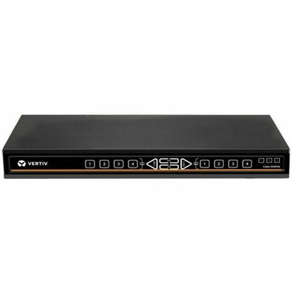 Alternate-Image1 Image for Vertiv Avocent Cybex Secure Desktop KVM Switch, 4 Port, Common Access Card, Touch Screen Support, NIAP Version 4.0, TAA Compliant (SCM145DPH-400)
