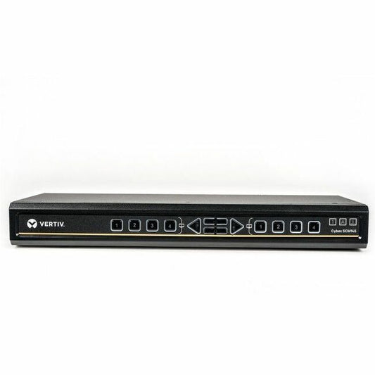 Main Image for Vertiv Avocent Cybex Secure Desktop KVM Switch, 4 Port, Common Access Card, Touch Screen Support, NIAP Version 4.0, TAA Compliant (SCM145DPH-400)